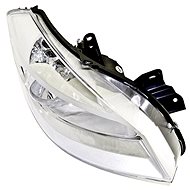 ACI RENAULT CLIO 05- -1/08 front light H7+H7 (electrically controlled) chrome. P - Front Headlight