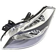 ACI RENAULT CLIO 05- -1/08 headlight H1 + H7 + H7 with lens (electrically controlled + motor) black  - Front Headlight