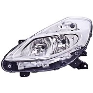 ACI RENAULT CLIO 09- front light H7+H7 (electrically controlled) chrome. L - Front Headlight