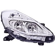 ACI RENAULT CLIO 09- front light H7+H7 (electrically controlled) chrome. P - Front Headlight