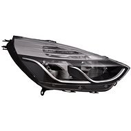 ACI RENAULT CLIO 12-16 headlight H7 + H1 (electrically controlled + motor) with chrome. frame P - Front Headlight