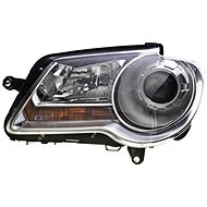 ACI VW TOURAN 07- front light H7+H7 (electrically operated + motor) chrome L - Front Headlight