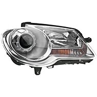 ACI VW TOURAN 07- front light H7+H7 (electrically operated + motor) chrome P - Front Headlight