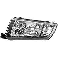 ACI ŠKODA FABIA 99-04 02- Headlight H7+H3 with flasher (Electronically controlled) (black) L - Front Headlight
