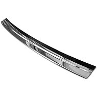 AVISA Rear Bumper Protector for Audi Q5/SQ5 - Stainless Steel-Carbon - Boot Edge Protector