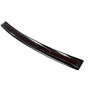 AVISA Rear door sill cover BMW X6 F16 - graphite stainless steel-red carbon - Boot Edge Protector