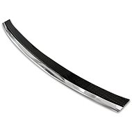 AVISA Rear door sill cover Jaguar F-Pace - Stainless steel-carbon - Boot Edge Protector