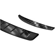 AVISA Rear door sill cover Mercedes CLA II C118 sedan black - Boot Edge Protector