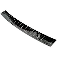 AVISA Rear Bumper Protector for JAGUAR F-Pace - Glossy Black Graphite - Boot Edge Protector