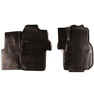 SIXTOL 3D Rubber Car Mats for VOLKSWAGEN Crafter, 2017->, Van, Europe, 2pcs - Car Mats
