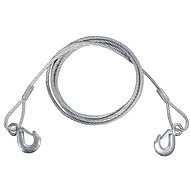 COMPASS Steel Towing Cable with Carabiners 5000kg - Tow Rope