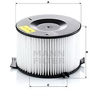 MANN-FILTER CU1738 for VW vehicles - Cabin Air Filter
