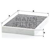 MANN-FILTER CUK34003 for VOLVO vehicles - Cabin Air Filter