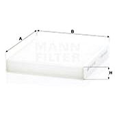 MANN-FILTER CU22023 for SUZUKI vehicles - Cabin Air Filter