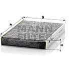 MANN-FILTER CUK2945 for NISSAN; RENAULT - Cabin Air Filter