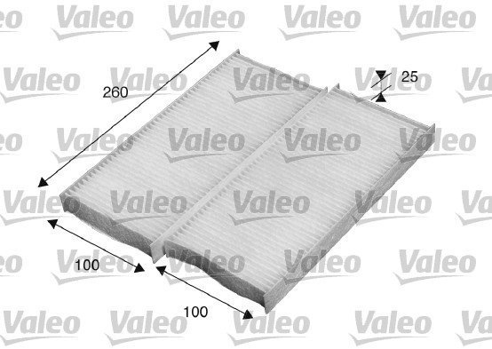 VALEO 715520 for NISSAN - Cabin Air Filter