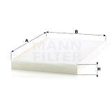 MANN-FILTER CU3569 for MERCEDES-BENZ; VW - Cabin Air Filter