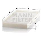 MANN-FILTER CU3540 for MERCEDES-BENZ vehicles - Cabin Air Filter