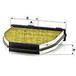 MANN-FILTER FP29005 for MERCEDES-BENZ vehicles - Cabin Air Filter