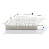 MANN-FILTER CU3172 for MERCEDES-BENZ vehicles - Cabin Air Filter