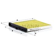 MANN-FILTER FP24009 for MAZDA vehicles - Cabin Air Filter