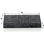 MANN-FILTER CUK2043 for MAZDA vehicles - Cabin Air Filter