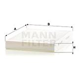 MANN-FILTER CU2733 for LAND ROVER; VOLVO - Cabin Air Filter