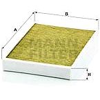MANN-FILTER FP2733 for JAGUAR; LAND ROVER; VOLVO - Cabin Air Filter