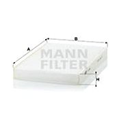 MANN-FILTER CU2952 for IVECO vehicles - Cabin Air Filter