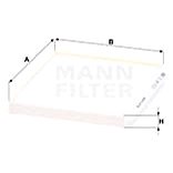 MANN-FILTER CU24013 for HYUNDAI; KIA - Cabin Air Filter