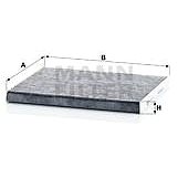 MANN-FILTER CUK24004 for HYUNDAI; KIA - Cabin Air Filter