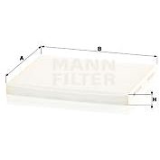 MANN-FILTER CU24004 for HYUNDAI; KIA - Cabin Air Filter