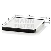 MANN-FILTER CU2331 for HYUNDAI vehicles - Cabin Air Filter