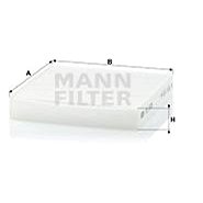 MANN-FILTER CU1835 for HONDA vehicles - Cabin Air Filter