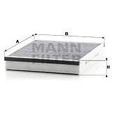 MANN-FILTER CUK25007 for FORD; VOLVO - Cabin Air Filter
