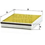 MANN-FILTER FP25007 for FORD; VOLVO - Cabin Air Filter
