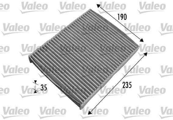 VALEO 698693 for FORD cars; - Cabin Air Filter
