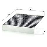 MANN-FILTER CUK28001 for FORD vehicles; FORD USA - Cabin Air Filter