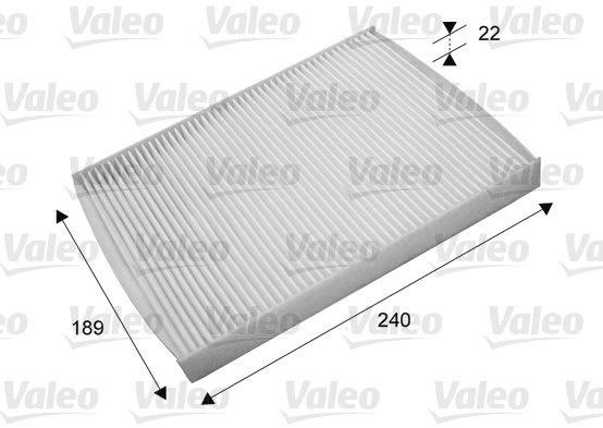 VALEO 715660 for FORD cars - Cabin Air Filter