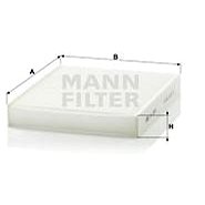 MANN-FILTER CU2559 for FORD vehicles - Cabin Air Filter