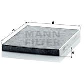 MANN-FILTER CUK2436 for FORD vehicles - Cabin Air Filter