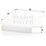 MANN-FILTER CU27009 for FIAT; NISSAN; OPEL; RENAULT - Cabin Air Filter