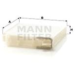 MANN-FILTER CU1829 for vehicles DACIA; NISSAN; PUCH MOTORCYCLES; RENAULT - Cabin Air Filter