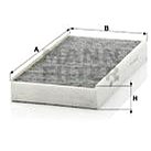 MANN-FILTER CUK3240 for CITROËN; PEUGEOT - Cabin Air Filter