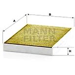 MANN-FILTER FP2742 for CITROËN; PEUGEOT - Cabin Air Filter
