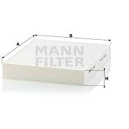 MANN-FILTER CU2442 for CADILLAC; CHEVROLET; OPEL; SAAB; VAUXHALL - Cabin Air Filter