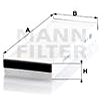 MANN-FILTER CU3023-2 for AUDI; VW - Cabin Air Filter