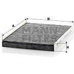 MANN-FILTER CUK2862 for AUDI; SKODA; VW - Cabin Air Filter