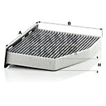 MANN-FILTER CUK2939/1 for AUDI; SEAT; SKODA; VW - Cabin Air Filter