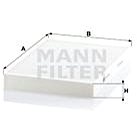MANN-FILTER CU3037 for AUDI; SEAT - Cabin Air Filter